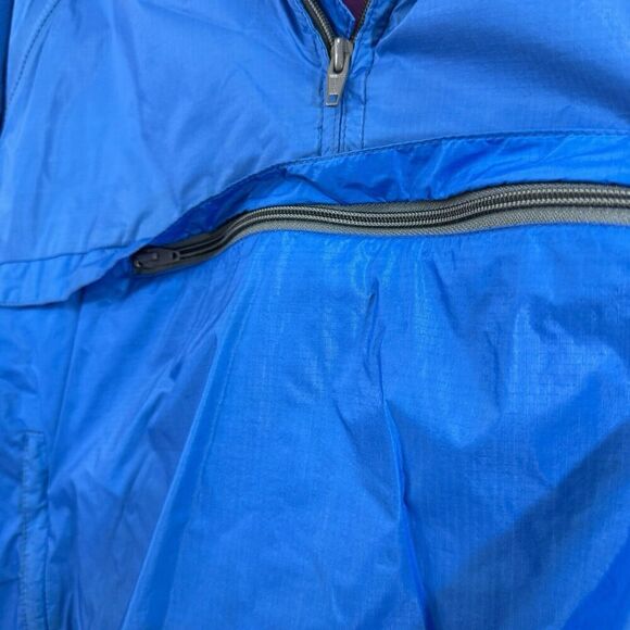 Vintage L.I.T.E. Gear Large Gortex Jacket Lightweight Pullover Blue Mens - Picture 12 of 16